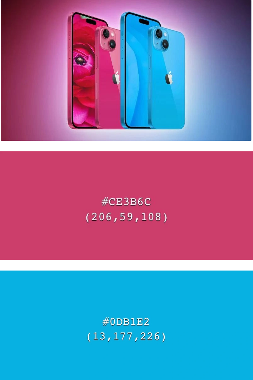 龙凤苹果维修网点分享iPhone 15 系列手机有哪些配色 