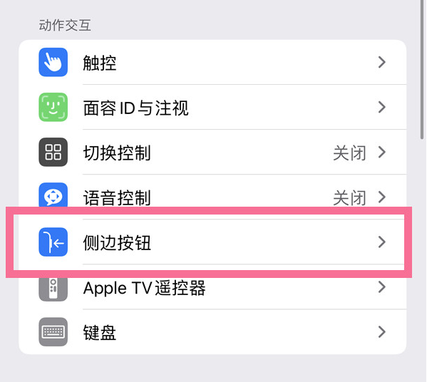 龙凤苹果14维修店分享iPhone14 Plus侧键双击下载功能关闭方法 