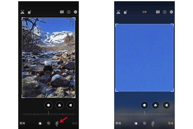 龙凤苹果手机维修分享iPhone手机如何使用裁剪功能隐藏照片 