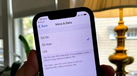 龙凤苹果手机维修分享iPhone 12如何打开或关闭5G网络 